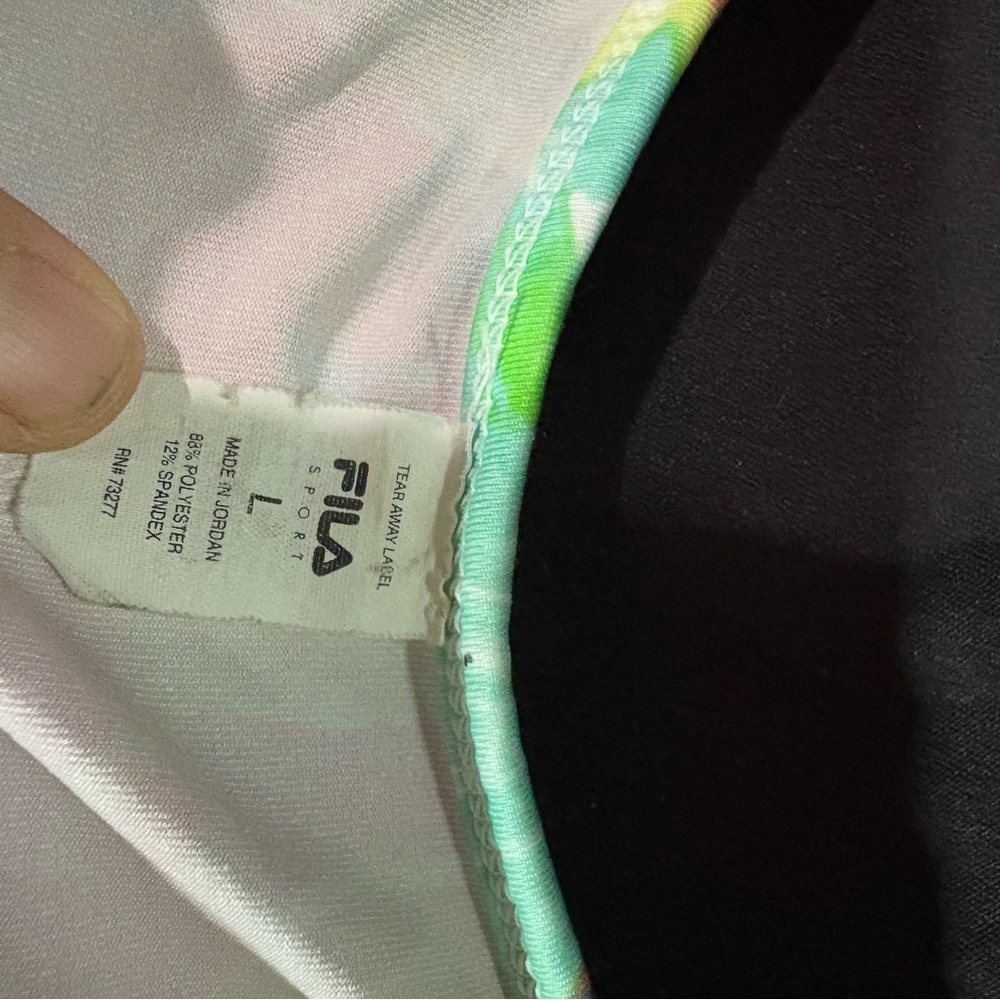 Fila Multicolor Abstract Tank Top - Picture 2 of 3